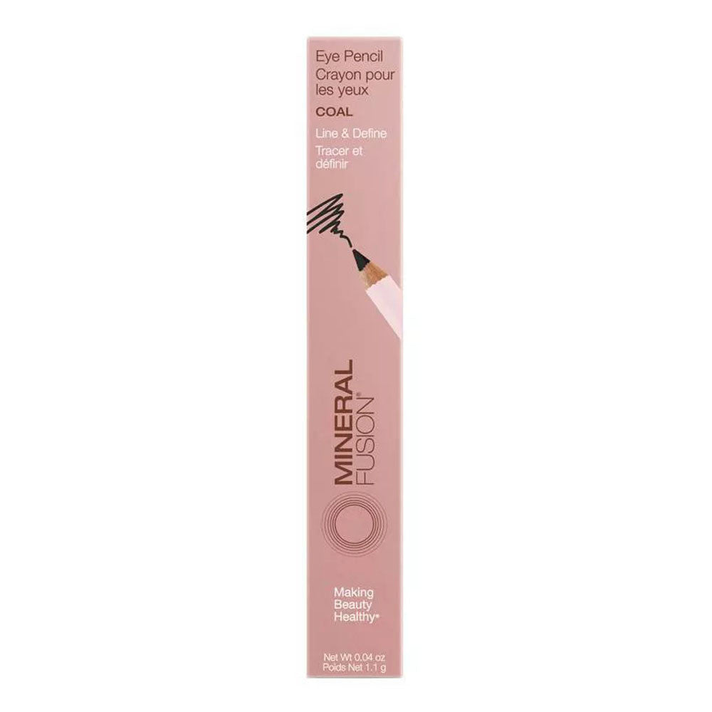 Mineral Fusion Eye Pencil, Eyeliner, Coal, 0.04 Oz